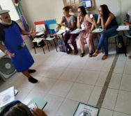 SEGUNDA AULA DO CURSO CONTANDO HISTÓRIAS COLORINDO VIDAS - TURMA 5/2019.
