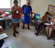 SEGUNDA AULA DO CURSO CONTANDO HISTÓRIAS COLORINDO VIDAS - TURMA 5/2019.