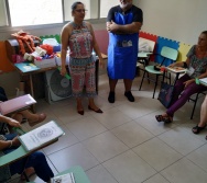 SEGUNDA AULA DO CURSO CONTANDO HISTÓRIAS COLORINDO VIDAS - TURMA 5/2019.