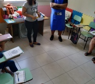 SEGUNDA AULA DO CURSO CONTANDO HISTÓRIAS COLORINDO VIDAS - TURMA 5/2019.