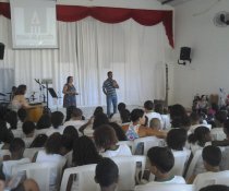 FECHAMENTO DO PROJETO CUIDA DE MIM - EMEF ANTÔNIO V. REZENDE - VESP. 2ª PART.