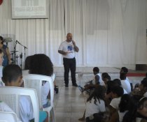 FECHAMENTO DO PROJETO CUIDA DE MIM - EMEF ANTÔNIO V. REZENDE - VESP. 2ª PART.