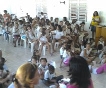 FECHAMENTO DO PROJETO CUIDA DE MIM - EMEF ANTÔNIO V. REZENDE - VESP. 2ª PART.