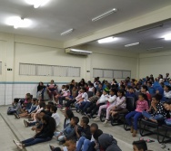 CONTAÇÃO DE HISTÓRIA NA EMEF JORGE AMADO - ESCOLA PARCERIA - ABERTURA DO PROJETO DE LITERATURA