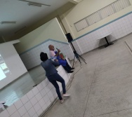 CONTAÇÃO DE HISTÓRIA NA EMEF JORGE AMADO - ESCOLA PARCERIA - ABERTURA DO PROJETO DE LITERATURA