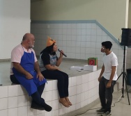 CONTAÇÃO DE HISTÓRIA NA EMEF JORGE AMADO - ESCOLA PARCERIA - ABERTURA DO PROJETO DE LITERATURA