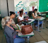 NTV - ATIVIDADE PONTUAL - ESCOLA ENÉAS FERREIRA - TIMBUÍ - ENCONTRO PEDAGÓGICO COM PROFESSORES