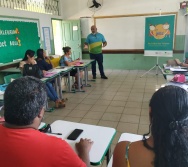 NTV - ATIVIDADE PONTUAL - ESCOLA ENÉAS FERREIRA - TIMBUÍ - ENCONTRO PEDAGÓGICO COM PROFESSORES