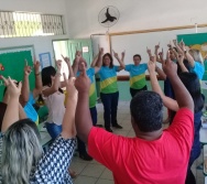 NTV - ATIVIDADE PONTUAL - ESCOLA ENÉAS FERREIRA - TIMBUÍ - ENCONTRO PEDAGÓGICO COM PROFESSORES