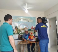 Entrevista e Gravação da TV TRIBUNA hj 31/03 do Projeto Eu conto daqui...Você conta daí...