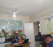 Entrevista e Gravação da TV TRIBUNA hj 31/03 do Projeto Eu conto daqui...Você conta daí...