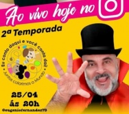 Convidados do nosso projeto online - Hoje você conta daí e Amanhã EU conto daqui (intagram)