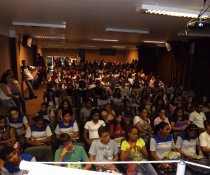 PARTICIPAÇÃO DO COLORIR NA SEMANA DE CIDADANIA E ÉTICA DO SENAI - CIVIT I - ADOLESCENTES APRENDIZ