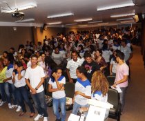 PARTICIPAÇÃO DO COLORIR NA SEMANA DE CIDADANIA E ÉTICA DO SENAI - CIVIT I - ADOLESCENTES APRENDIZ