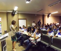 PARTICIPAÇÃO DO COLORIR NA SEMANA DE CIDADANIA E ÉTICA DO SENAI - CIVIT I - ADOLESCENTES APRENDIZ