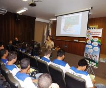 PARTICIPAÇÃO DO COLORIR NA SEMANA DE CIDADANIA E ÉTICA DO SENAI - CIVIT I - ADOLESCENTES APRENDIZ