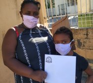 ENTREGA DOS KIT NTV - ESCOLA ANTÔNIO VIEIRA DE REZENDE - CENTRAL CARAPINA - SERRA/ES.