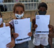 ENTREGA DOS KITS NTV NA ESCOLA  ANTÔNIO VIEIRA DE REZENDE - CENTRAL CARAPINA/SERRA