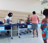 ENTREGA DOS KITS NTV NA ESCOLA  ANTÔNIO VIEIRA DE REZENDE - CENTRAL CARAPINA/SERRA