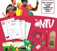 ENTREGA DOS KIT NTV - ESCOLA ASTHUR DA COSTA E SILVA - BAIRRO APARECIDA - CARIACICA/ES.