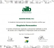 Irmãos Professores, Escritores e Contadores de Historias conquistam cadeiras na Academia Internacional de Literatura Brasileira