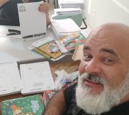 NTV - CONFECÇÃO DOS KITS NTV DOS PRIMEIROS ANOS E ENTREGA DO KIT NA ESCOLA JOSÉ ZACCHI.