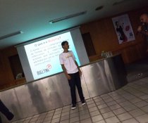 PALESTRA INTERATIVA NO SENAC - VILA VELHA COM ADOLESCENTES APRENDIZES - VESPERTINO