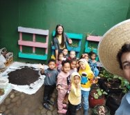 PROJETO COLORIR SUSTENTÁVEL EM AÇÃO NO CMEI VERA CALMON - ANO MANUTENÇÃO