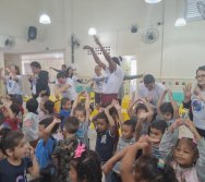 PROJETO COLORIR SUSTENTÁVEL - SHOW COM TURMA DO FREDERICO - ETAPA PEQUENOS COLETORES