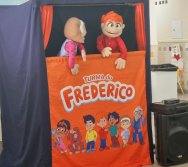 PROJETO COLORIR SUSTENTÁVEL - SHOW COM TURMA DO FREDERICO - ETAPA PEQUENOS COLETORES