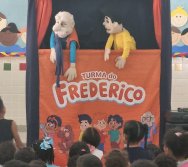 PROJETO COLORIR SUSTENTÁVEL - SHOW COM TURMA DO FREDERICO - ETAPA PEQUENOS COLETORES