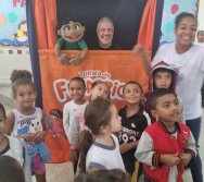 PROJETO COLORIR SUSTENTÁVEL - SHOW COM TURMA DO FREDERICO - ETAPA PEQUENOS COLETORES