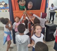 PROJETO COLORIR SUSTENTÁVEL - SHOW COM TURMA DO FREDERICO - ETAPA PEQUENOS COLETORES