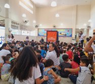 PROJETO COLORIR SUSTENTÁVEL - SHOW COM TURMA DO FREDERICO - ETAPA PEQUENOS COLETORES