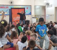 PROJETO COLORIR SUSTENTÁVEL - SHOW COM TURMA DO FREDERICO - ETAPA PEQUENOS COLETORES