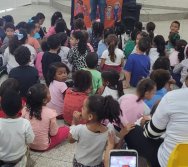 PROJETO COLORIR SUSTENTÁVEL - SHOW COM TURMA DO FREDERICO - ETAPA PEQUENOS COLETORES