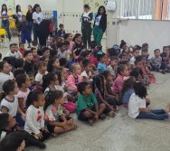 PROJETO COLORIR SUSTENTÁVEL - SHOW COM TURMA DO FREDERICO - ETAPA PEQUENOS COLETORES