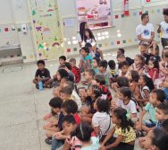 PROJETO COLORIR SUSTENTÁVEL - SHOW COM TURMA DO FREDERICO - ETAPA PEQUENOS COLETORES