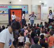 PROJETO COLORIR SUSTENTÁVEL - SHOW COM TURMA DO FREDERICO - ETAPA PEQUENOS COLETORES