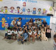 MAIS DE 400 CRIANÇAS FORAM CONTEMPLADAS COM LIVROS DOS CLÁSSICOS DA LITERATURA