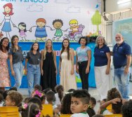 MAIS DE 400 CRIANÇAS FORAM CONTEMPLADAS COM LIVROS DOS CLÁSSICOS DA LITERATURA