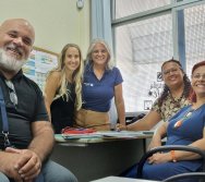 PROJETO COLORIR SUSTENTÁVEL EM AÇÃO NO CMEI SILVESTRE - VISITA TÉCNICA