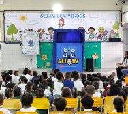 PROJETO COLORIR SUSTENTÁVEL - START COM SHOW DE BONECOS - ETAPA COMPOSTEIRA - PRESENÇA VIP DO  TIO DIU - CMEI SILVESTRE