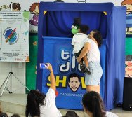 PROJETO COLORIR SUSTENTÁVEL - START COM SHOW DE BONECOS - ETAPA COMPOSTEIRA - PRESENÇA VIP DO  TIO DIU - CMEI SILVESTRE