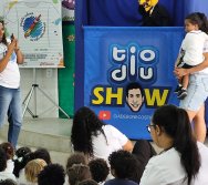 PROJETO COLORIR SUSTENTÁVEL - START COM SHOW DE BONECOS - ETAPA COMPOSTEIRA - PRESENÇA VIP DO  TIO DIU - CMEI SILVESTRE