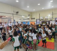 PROJETO COLORIR SUSTENTÁVEL - START COM SHOW DE BONECOS - ETAPA COMPOSTEIRA - PRESENÇA VIP DO  TIO DIU - CMEI SILVESTRE