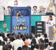 PROJETO COLORIR SUSTENTÁVEL - START COM SHOW DE BONECOS - ETAPA COMPOSTEIRA - PRESENÇA VIP DO  TIO DIU - CMEI SILVESTRE