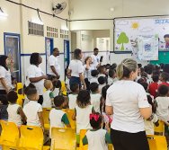 PROJETO COLORIR SUSTENTÁVEL - START COM SHOW DE BONECOS - ETAPA COMPOSTEIRA - PRESENÇA VIP DO  TIO DIU - CMEI SILVESTRE
