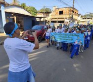 PAA - PASSEATA AMBIENTAL NA COMUNIDADE DE NAQUE - ESCOLA PEDRO FERNANDES