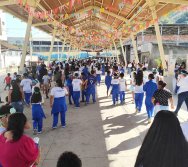 PAA - PASSEATA AMBIENTAL NA COMUNIDADE DE NAQUE - ESCOLA PEDRO FERNANDES
